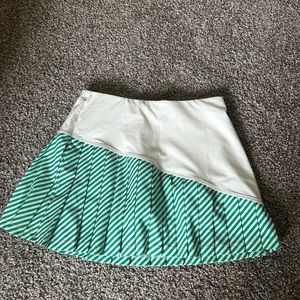 Tory Burch striped tennis skirt
